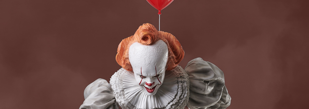 Es Pennywise Lebensgro E Statue Figur